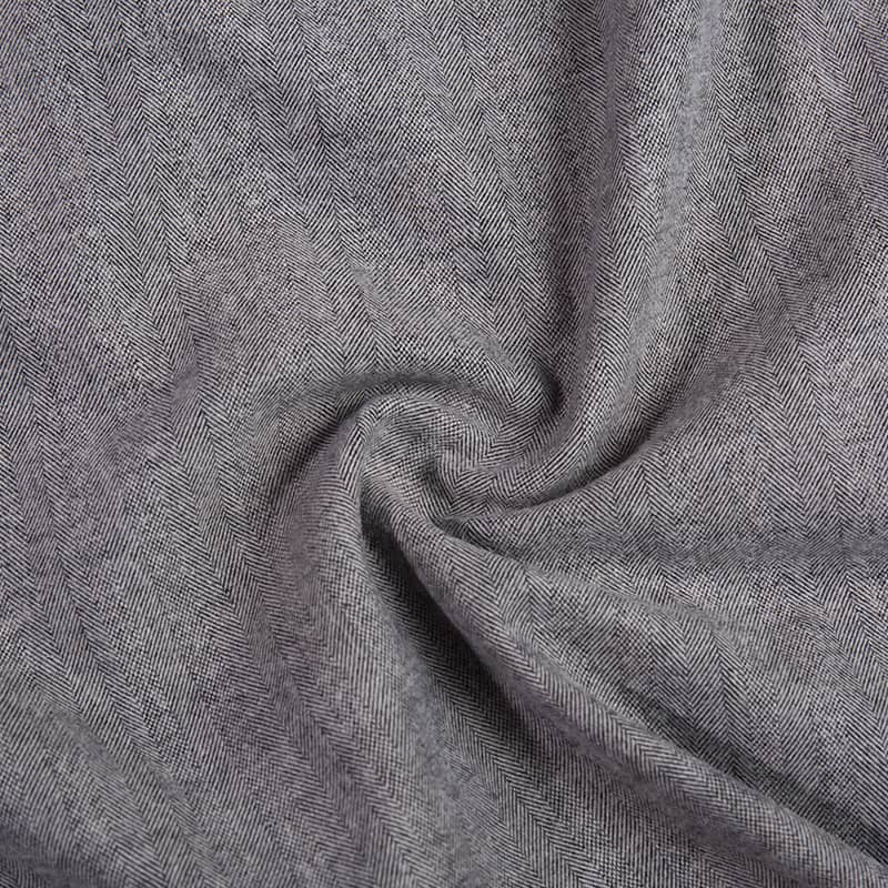 FX54869 Herringbone Design těžká váha poly viskózová vlna kašmírová směsicí tkanina pro oblek